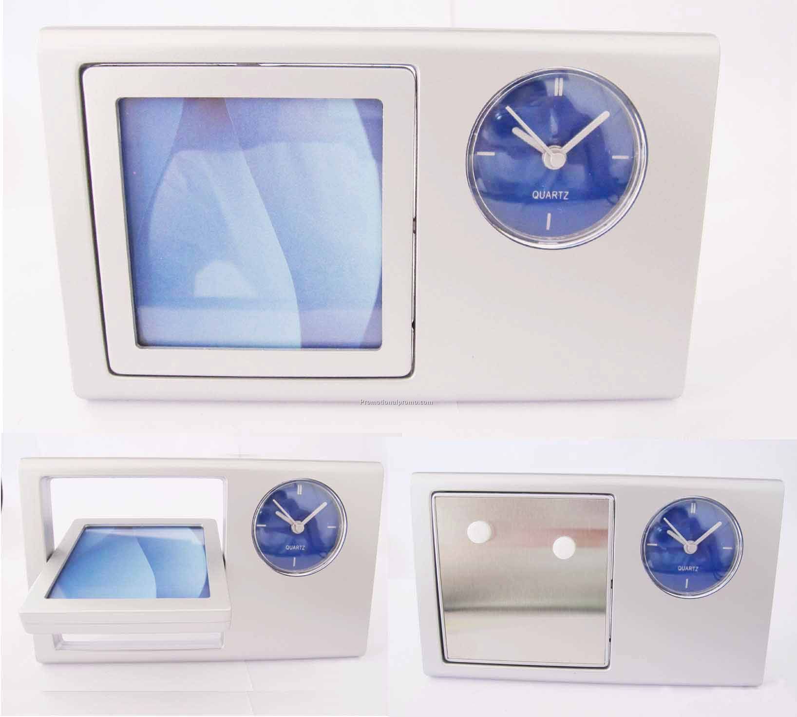 Photo frame clock