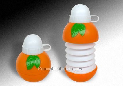 Orange sports folder bottle
