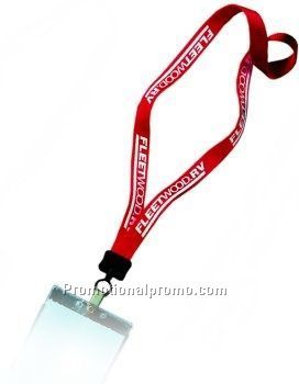 3/4inches lanyard with ID holder