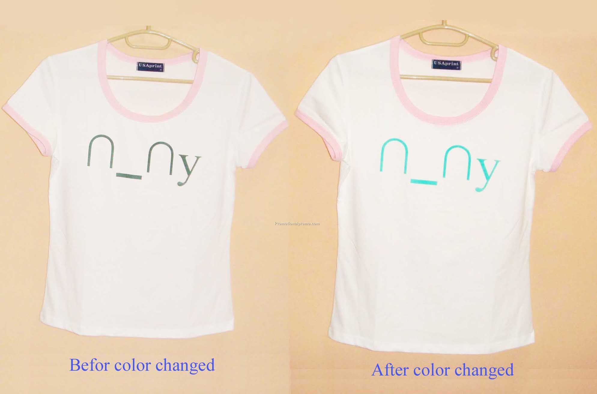Color changed T-shirt