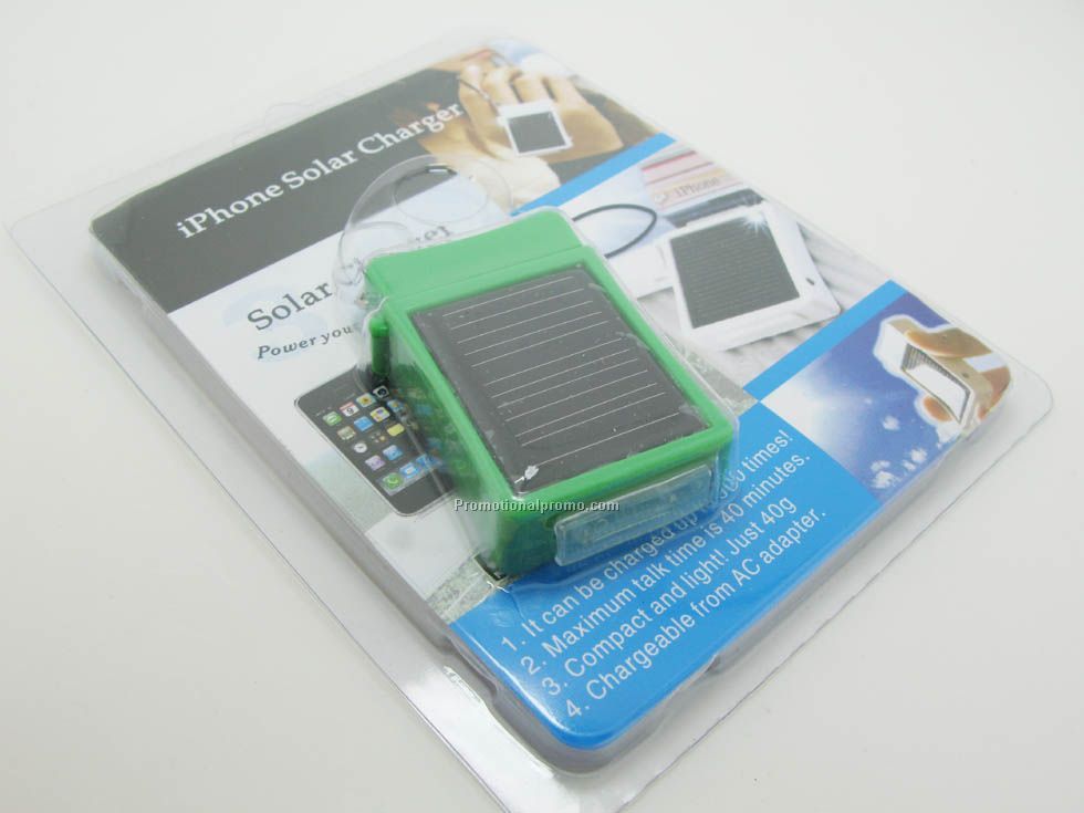 Solar IPHONE charger