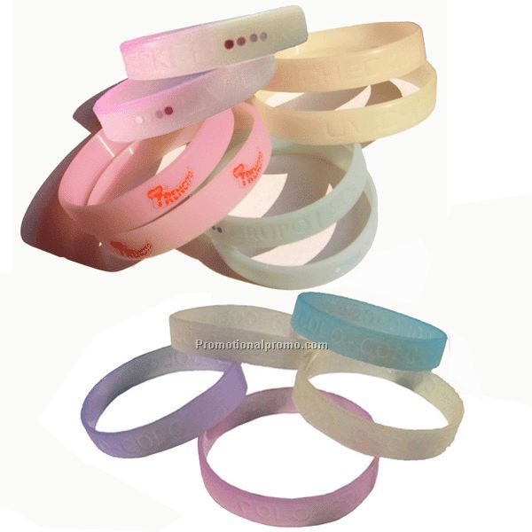 UV silicone bracelet