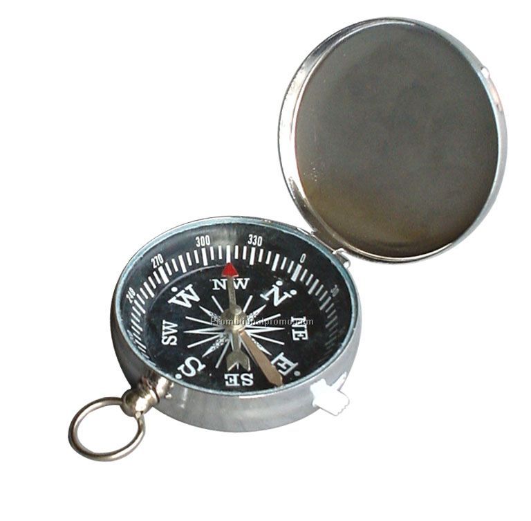 Brass compass