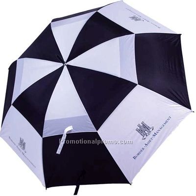 Double layer golf umbrella