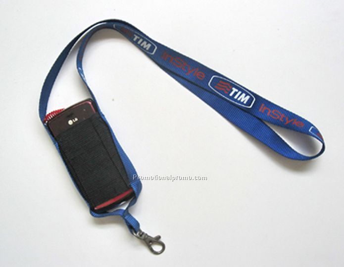 Mobile phone lanyard