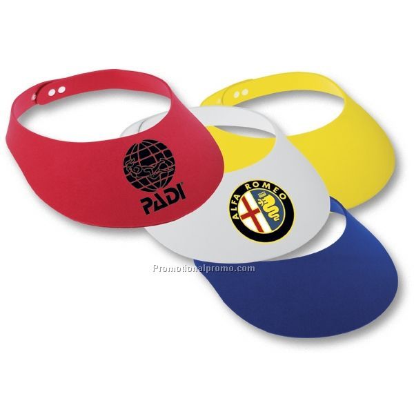 Cheap imprinted EVA FOAM VISOR, EVA Sun Visor