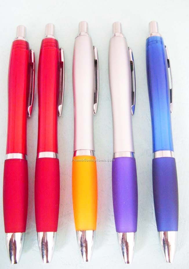 Plastic ballpoint pen