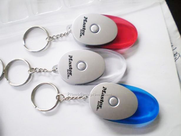 LED flashing keychain
