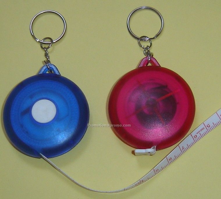 Transparent tape measure