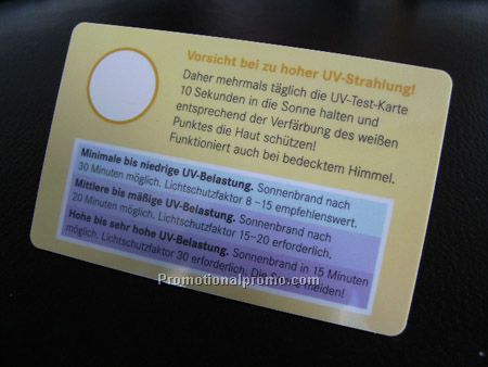 UV Check Card