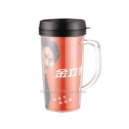 Double wall insulated auto mug