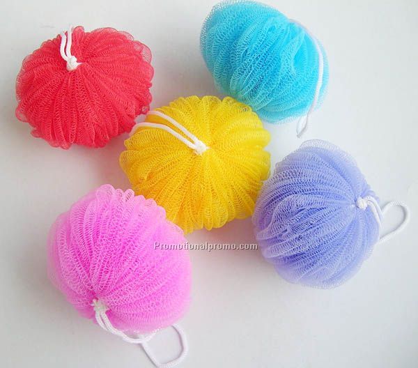 Nylon bath sponge