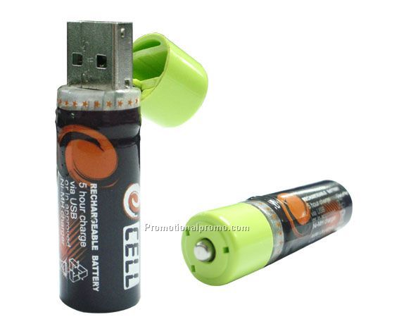 USB rechargable battery