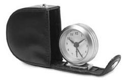 Travel metal alarm clock