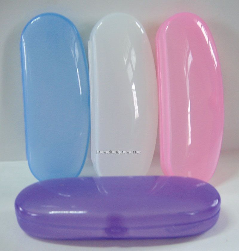 Plastic glasses case