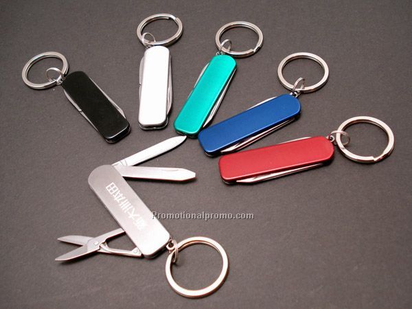 Multi-function knife keychain