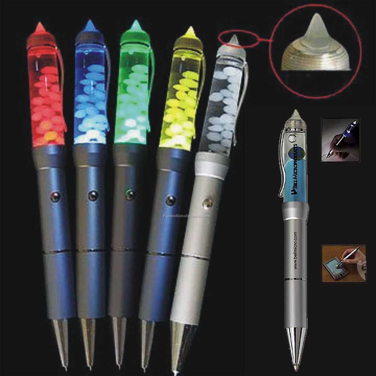 Liquid-Light Pen
