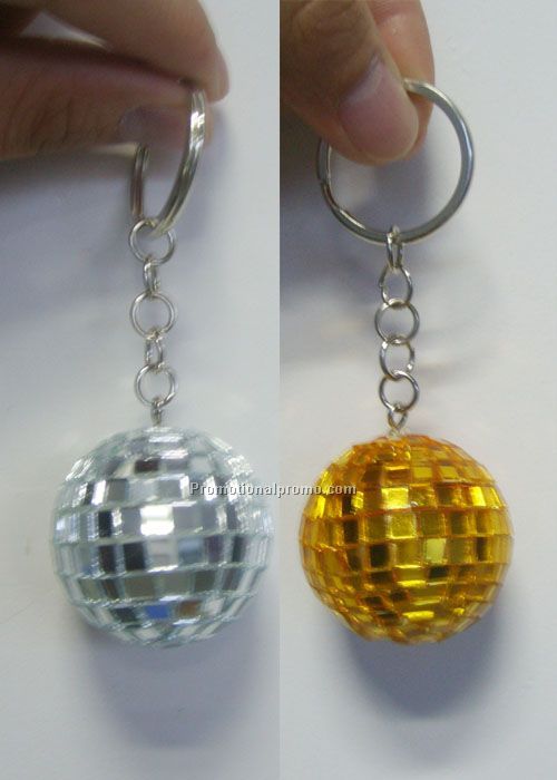 Mirror Ball Keychain
