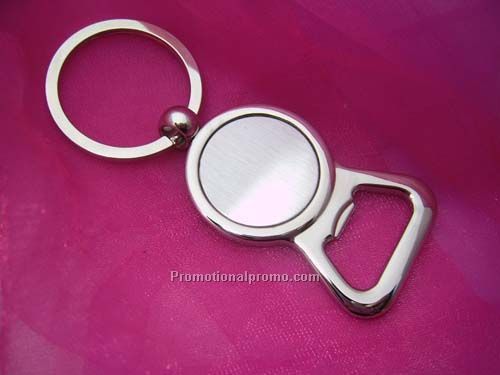 Metal Keychain with Opener