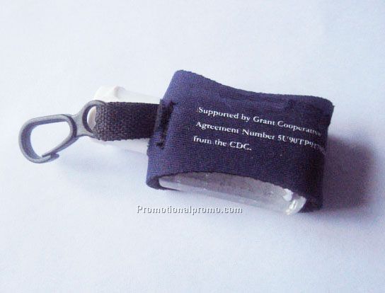 Sanitizer on a Clip