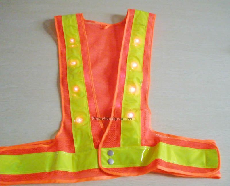 LED safety vest
