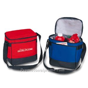 12-Can Leak-Proof Polyester Cooler Bag
