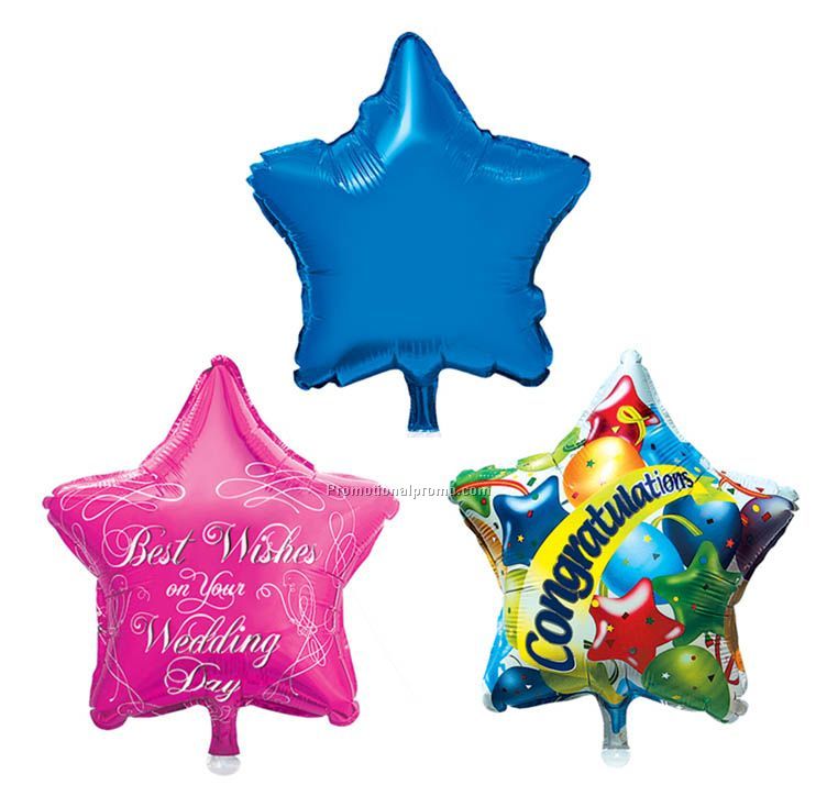 Star Balloon, Foil Balloon