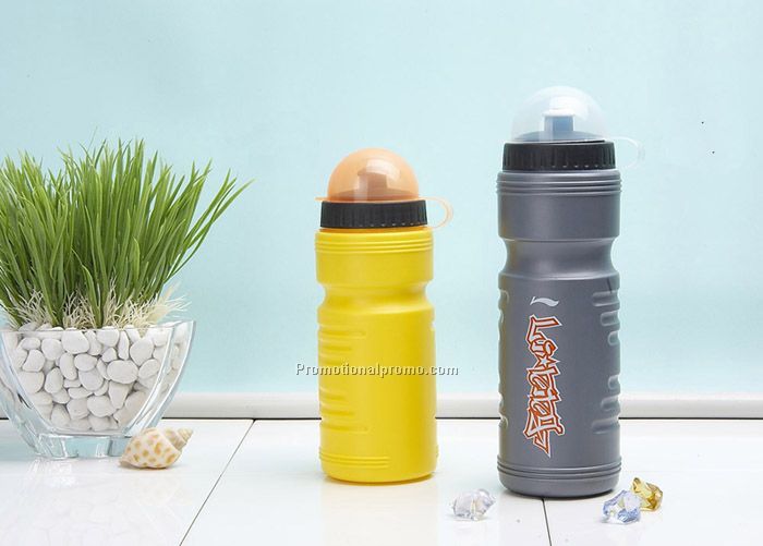 Plastic sports bottle