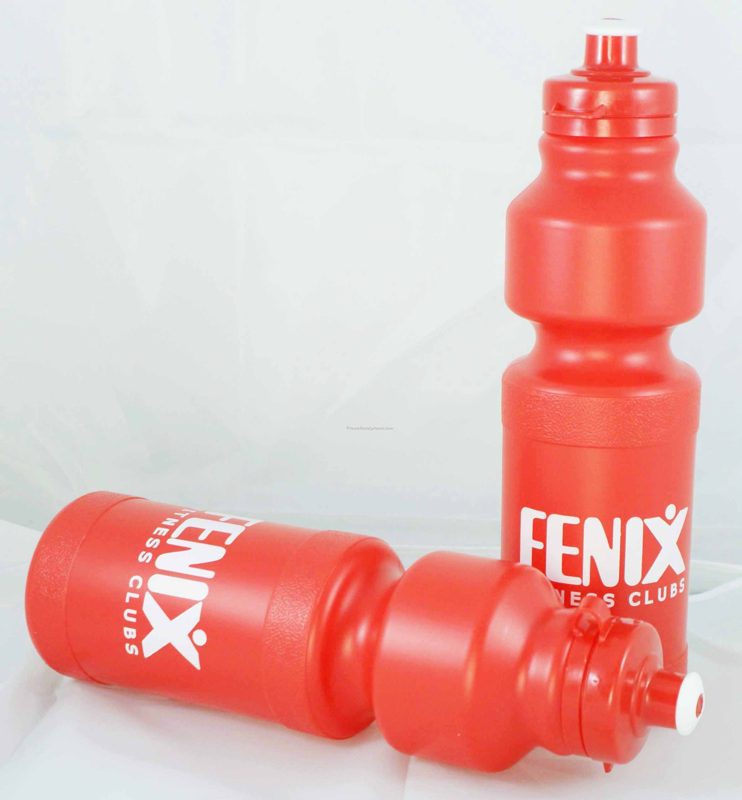 Plastic sports bottle