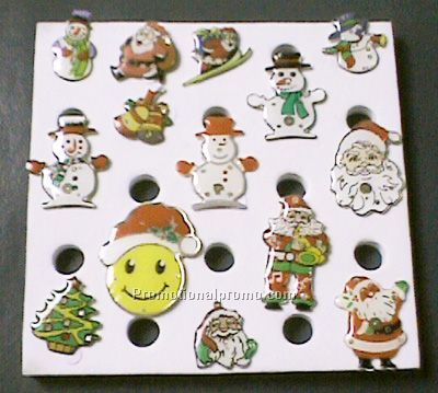 Flashing Christmas Pins
