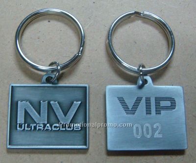 Metal keychain