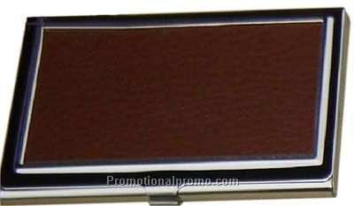 Stainless steel name card holder