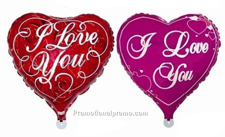 Aluminium Balloon, Foil balloons-heart shape