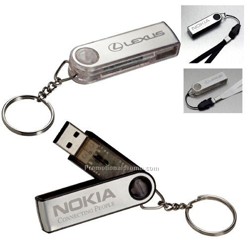 Foldout USB Jump Drive 128MB
