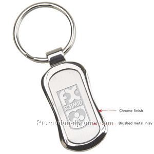 Promotional Key Chain - Chrome finish Metal Keychain