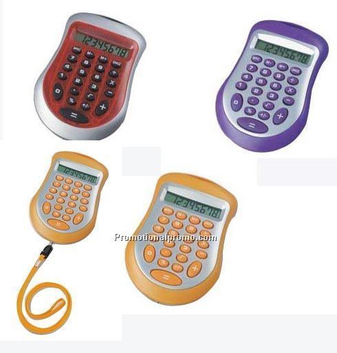 Calculator with lanyard (option)