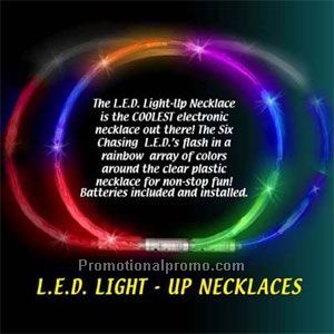 L.E.D. LIGHT UP NECKLACES