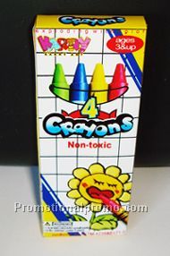 Crayons - Stock Box of Crayons, Crayons 4 Pack