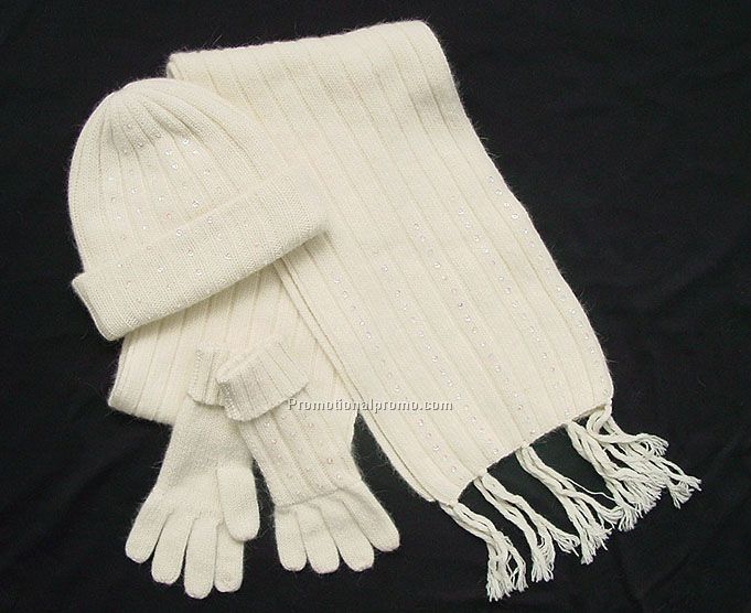 Fleece Hat, Glove and Scraf