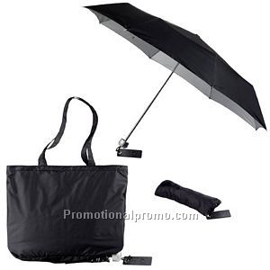 Transit Umbrella with tote