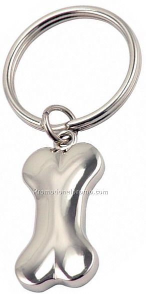 Dog bone keychain