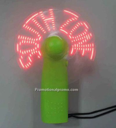 Flashing Message Fan