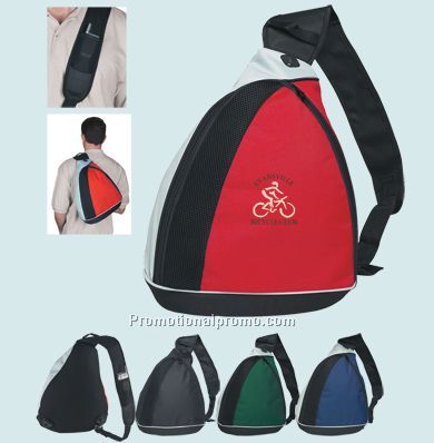 Triangular backpack