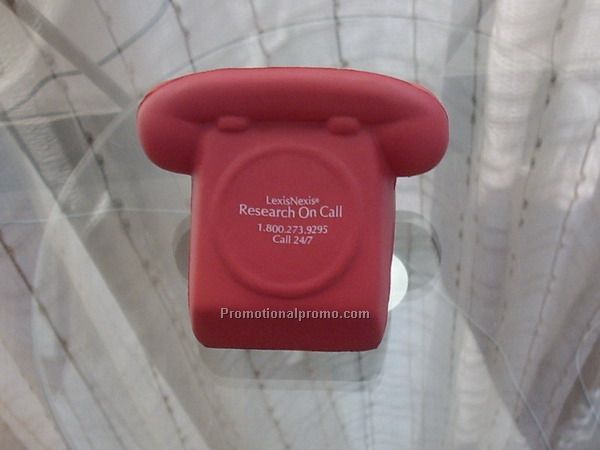 Telephone shape stress ball