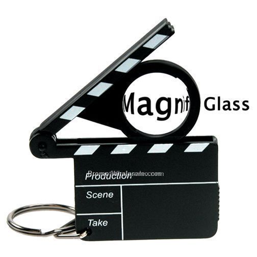Movie Clapboard W/ Magnifying Glass