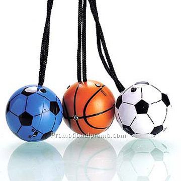 Football shape radio