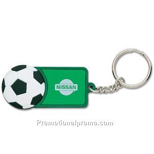 Soccer ball keychain