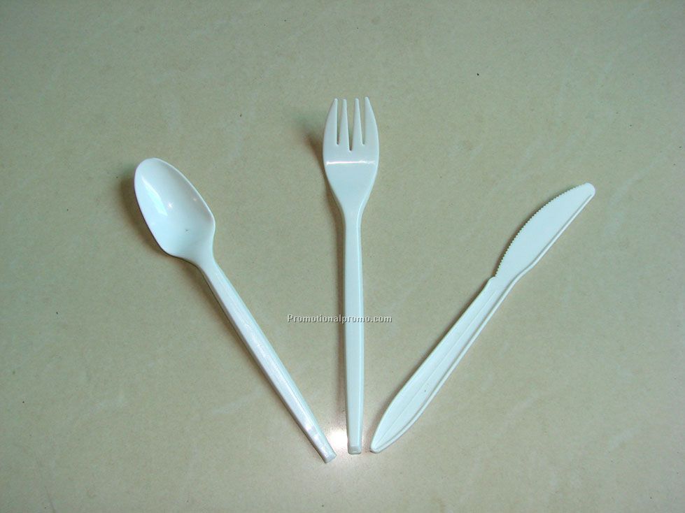 Disposable plastic Cutlery