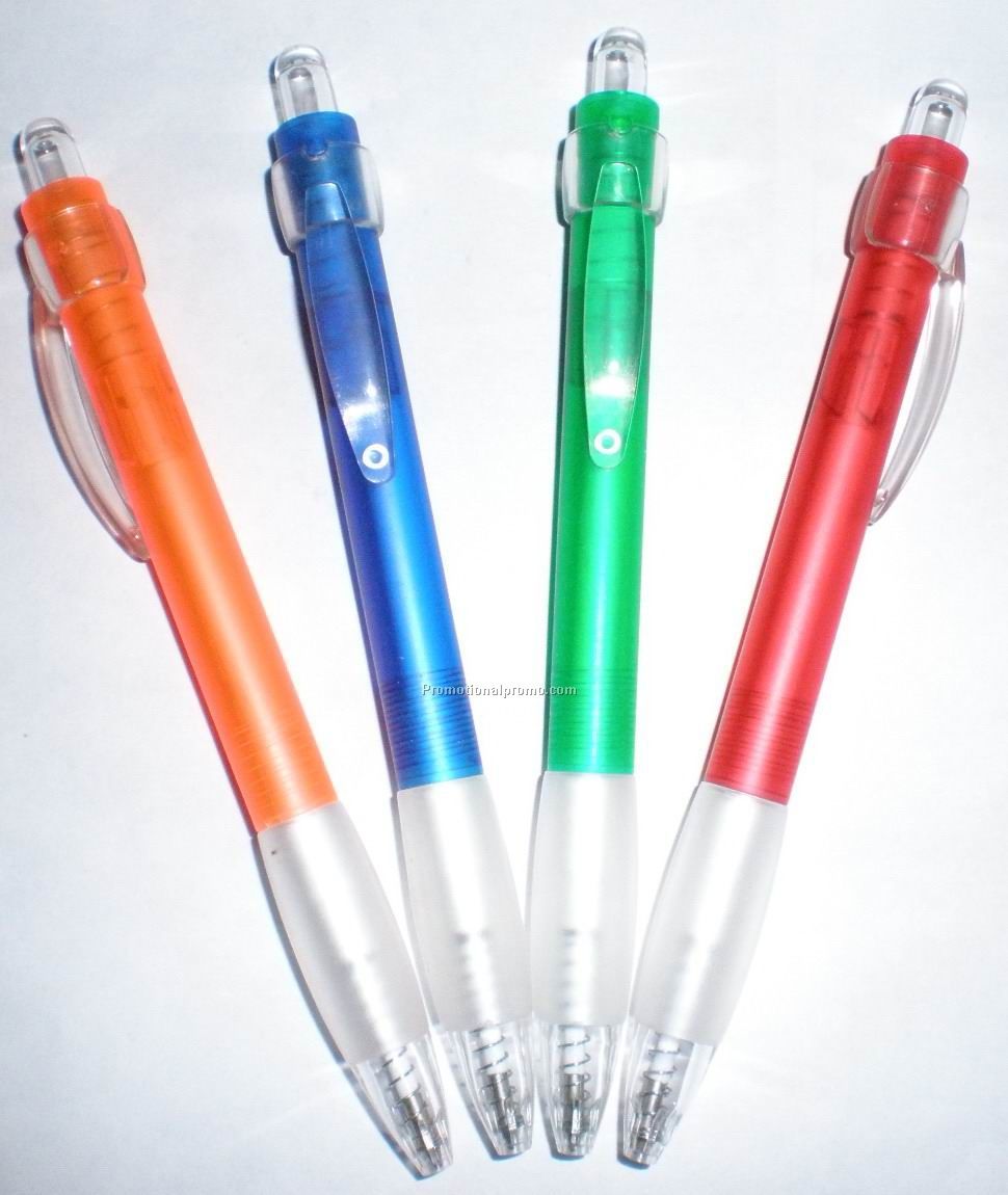 Plastic ballpoint pen