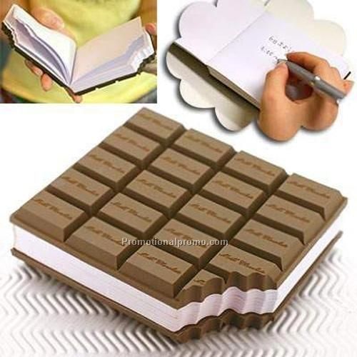 Chocolate notebook